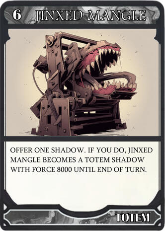Jinxed Mangle card