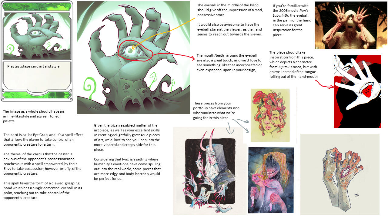 Eye Grab Moodboard
