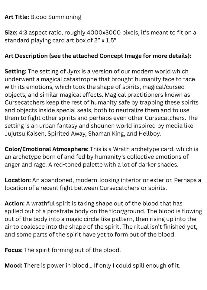 Blood Summoning Brief